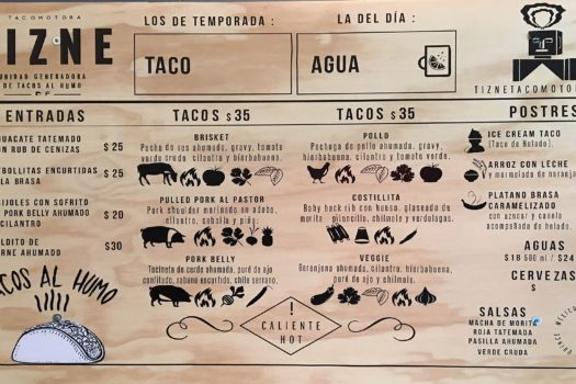 Tacos Millennials:  Tizne Tacomotora